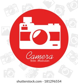 photography design over white background vector illustration