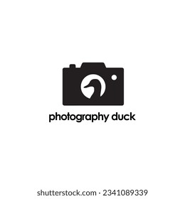 El logotipo del pato fotográfico Tempos simples