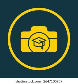 Photography Education trendy vector art design magnificent amazing design colorful useful illustration.eps