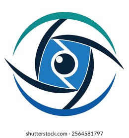 Photography Eye Logo Vector - Professional and Creative Eye Logo Designs.Get unique, scalable vector art in various styles for logos, presentations, and marketing.