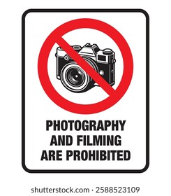 photography and filming are prohibited with cell phones
