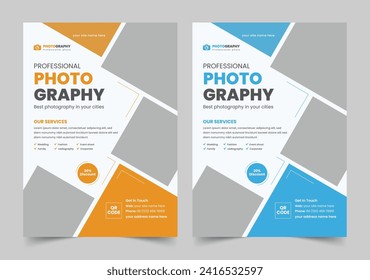 Photography Flyer, Photo Studio Leaflet Design