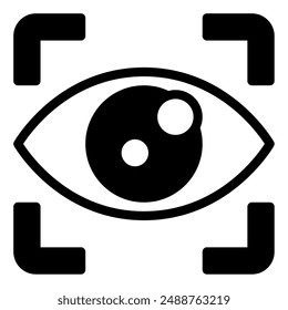 Photography Focus icon for web, app, infographic, etc