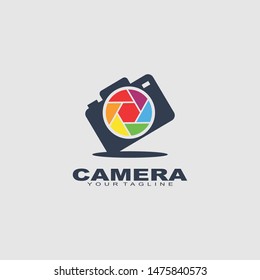 Photography and gear logo - Vector logo template