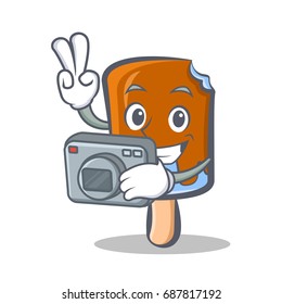 Photography ice cream character cartoon