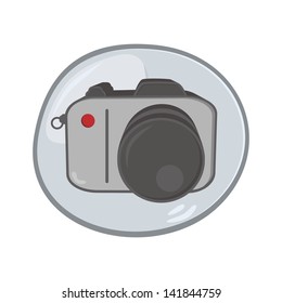 photography icon camera grey