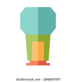 Photography icon. Camera, lens, studio lighting icon isolated on white background.flat icon style. EPS 10