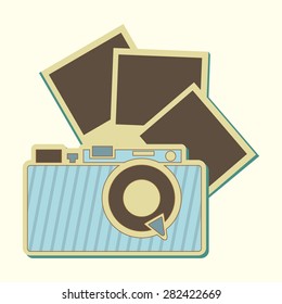 photography icon design, vector illustration eps10 graphic 