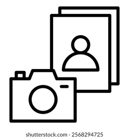 Photography Icon Element For Design