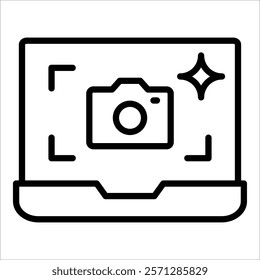 Photography Icon Element For Design