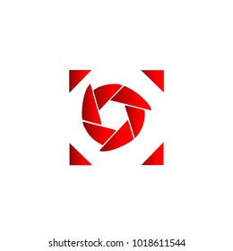 Photography Icon Vector Logo Template
