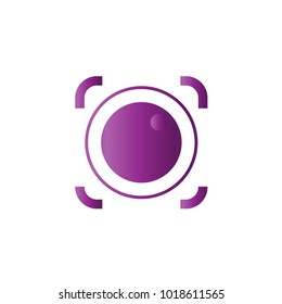 Photography Icon Vector Logo Template