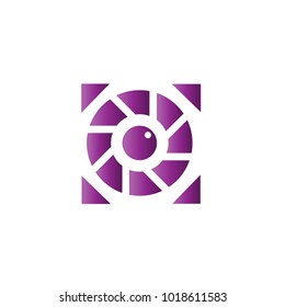 Photography Icon Vector Logo Template