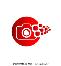 Photography Icon Vector Logo Template