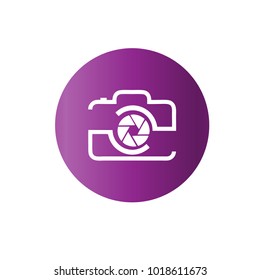 Photography Icon Vector Logo Template