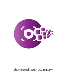 Photography Icon Vector Logo Template