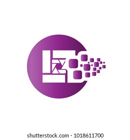 Photography Icon Vector Logo Template