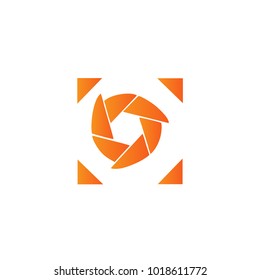 Photography Icon Vector Logo Template