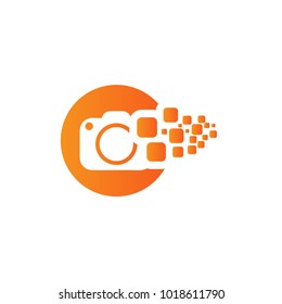 Photography Icon Vector Logo Template