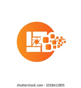 Photography Icon Vector Logo Template
