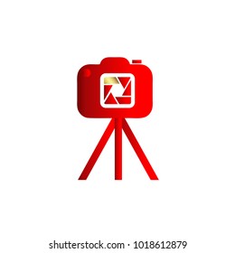 Photography Icon Vector Logo Template