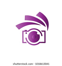 Photography Icon Vector Logo Template
