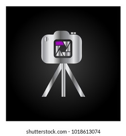 Photography Icon Vector Logo Template