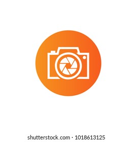 Photography Icon Vector Logo Template