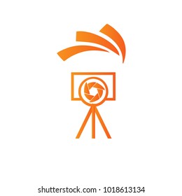 Photography Icon Vector Logo Template