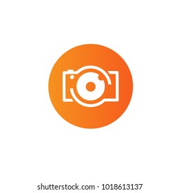 Photography Icon Vector Logo Template