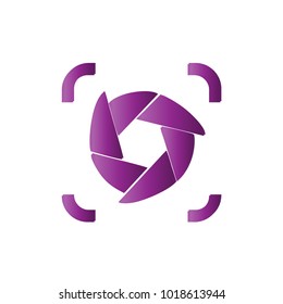 Photography Icon Vector Logo Template