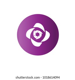 Photography Icon Vector Logo Template