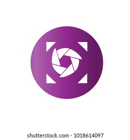 Photography Icon Vector Logo Template