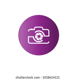 Photography Icon Vector Logo Template