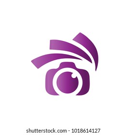 Photography Icon Vector Logo Template