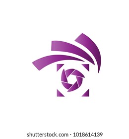 Photography Icon Vector Logo Template