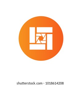 Photography Icon Vector Logo Template