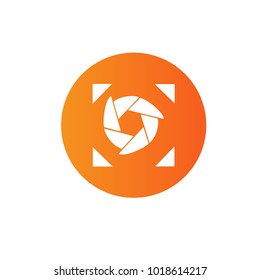 Photography Icon Vector Logo Template