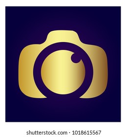Photography Icon Vector Logo Template