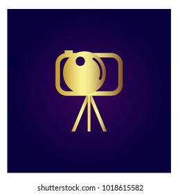 Photography Icon Vector Logo Template