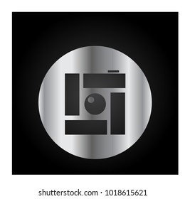Photography Icon Vector Logo Template
