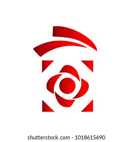 Photography Icon Vector Logo Template