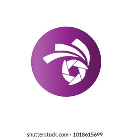 Photography Icon Vector Logo Template