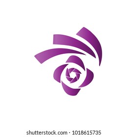 Photography Icon Vector Logo Template
