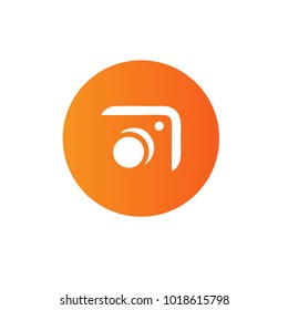 Photography Icon Vector Logo Template