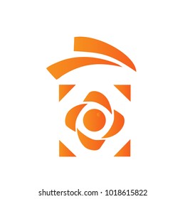 Photography Icon Vector Logo Template