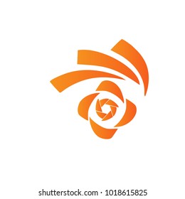 Photography Icon Vector Logo Template