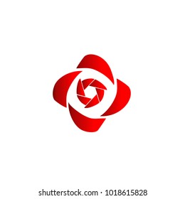 Photography Icon Vector Logo Template