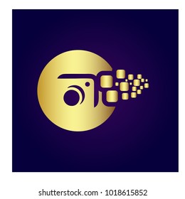 Photography Icon Vector Logo Template