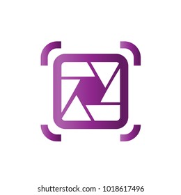 Photography Icon Vector Logo Template